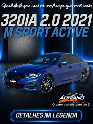 BMW 320i 2.0 16V TURBO FLEX M SPORT AUTOMÁTICO